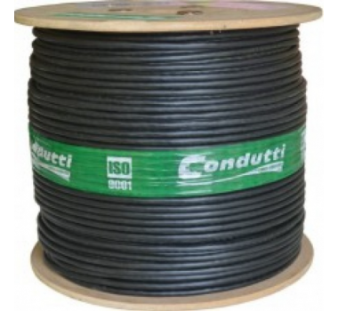 Cabo Coaxial 80% 4MM + Bipolar 300 Metros - CONDUTTI