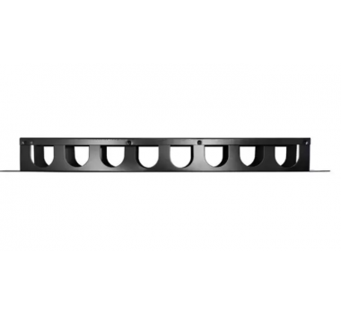 Guia De Cabo Para Rack 1U Preto Chapa 55 MM - BBK