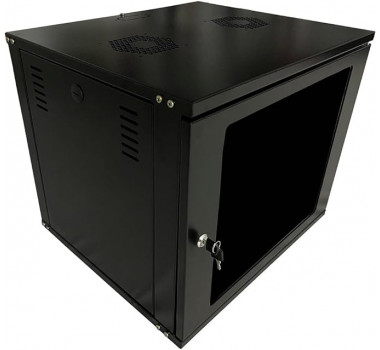 Mini Rack Parede 19" 12UX68CM Preto - BBK