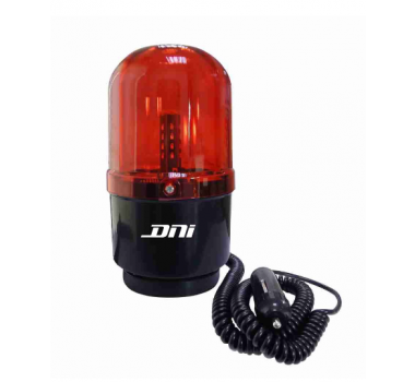 Sinalizador Giroflex Visual 24 Leds Vermelho 12/24V Bivolt - DNI