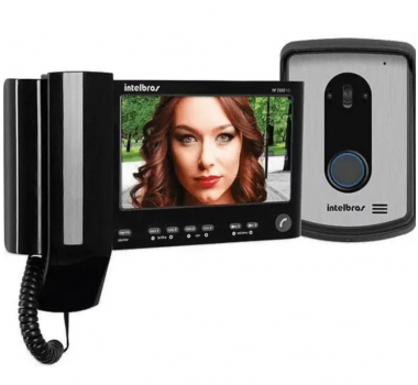 Video Porteiro IV 7010 HS Preto - 4520024 - INTELBRAS