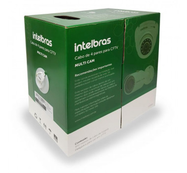 Cabo Para  CFTV 4 PARES 24AWG 300MTS Multicam MC8CBR 4830050 - INTELBRAS