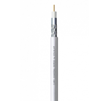 Cabo Coaxial RG6  90% Malha100 Metros - CONDUTTI