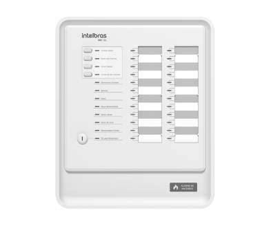 Central De Alarme De Incendio Convencional CIC 12L - INTELBRAS