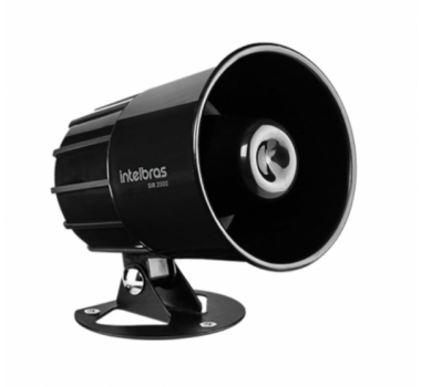 Sirene 115 DB SIR 2000 Preta 4543547 - INTELBRAS
