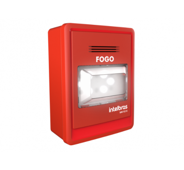 Sinalizador Audio Visual Enderecavel SAV 521E - 4610523 - INTELBRAS - 2