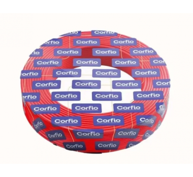 Cabo Flexivel 2,5 MM 750V Vermelho 100 Metros - CORFIO