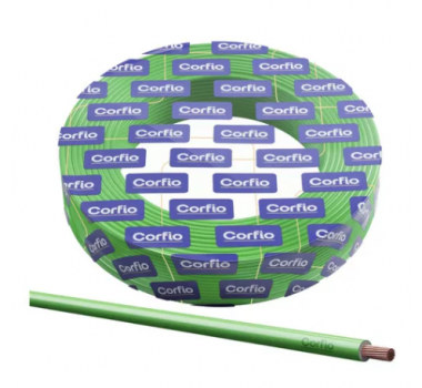 Cabo Flexivel 2,5 MM 750V Verde 100 Metros - CORFIO