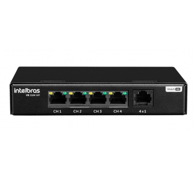 Conversor Power Balun 4 Canais VB 1104 WP - 4810043 - INTELBRAS