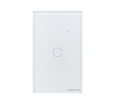 Interruptor Smart Wi-fi Touch 1 EWS 1001 Branca - INTELBRAS