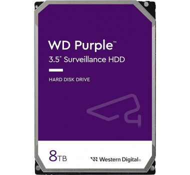 Disco Rigido Sata 3,5 5640RPM 128MB 8TB WD84PURZ - 4600181 - INTELBRAS