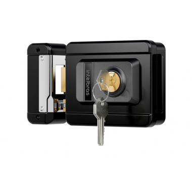 Fechadura Elétrica FX 1500 Preta 4679061 - INTELBRAS