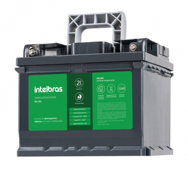 Bateria Eletrica Estacionaria Pb-Acido 12V 45AH EB 1245 - INTELBRAS