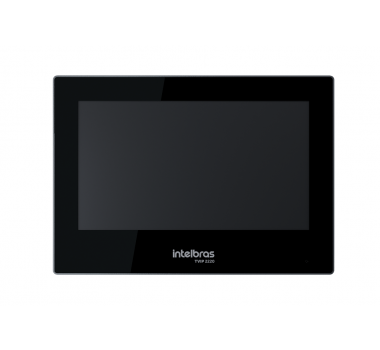Terminal Interno Video Porteiro IP TVIP 2220 Preto - 4500022 - INTELBRAS