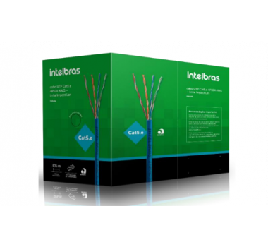 Cabo Utp Impact Lan Utp Cat5E 4P (IL5CAZ) - 4830030 - INTELBRAS