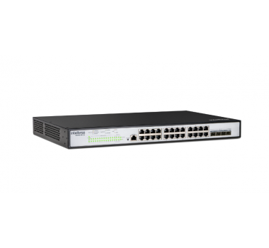Switch Gigabit Poe 24P   4P SFP 10GB S3028G-PB Lite Skd - 4760098 - INTELBRAS - 2
