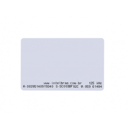 Cartão De Proximidade THI142L/TH2000 - INTELBRAS