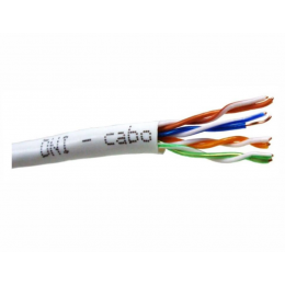 Cabo Lan 4 Pares Para CFTV 8X50 Branco 100 Metros 8X50 UTP BR - DNI