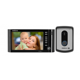 Video Porteiro IV 7010 HF Preto - 4520025 - INTELBRAS