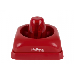 Sinalizador Audio Visual Convencional SAV 420C 4615030 - INTELBRAS