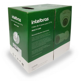 Cabo Para  CFTV 4 PARES 24AWG 300MTS Multicam MC8CBR 4830050 - INTELBRAS