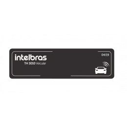 Etiqueta De Acionamento Rfid 900MHz TH 3010 Veicular - 4684016 - INTELBRAS