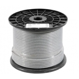 Cabo De Aço Af Alma De Fibra Galvanizado 6X7 100MTS - IMP