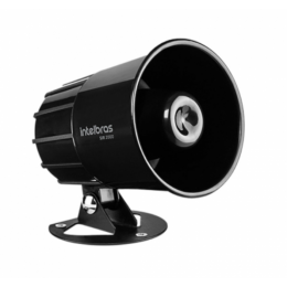 Sirene 115 DB SIR 2000 Preta 4543547 - INTELBRAS