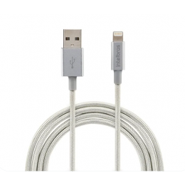Cabo USB Para Lightning Nylon 1.5 Metros EUAL15NB - 4830061 - INTELBRAS