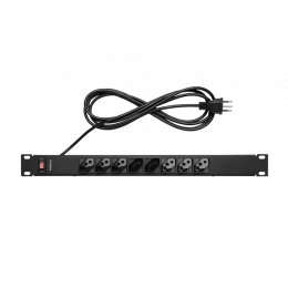 Protetor Eletronico Com 8 Tomadas Para Rack- EPR 208 - 4824300 - INTELBRAS