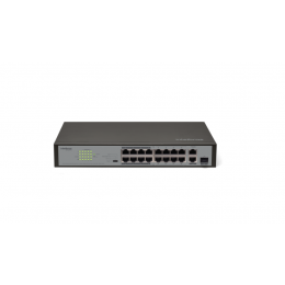 Switch 16 PORTAS FAST POE 2 PORTAS GIGA 1 PORTAS SFP COMBO SF 1821 POE - INTELBRAS