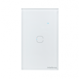 Interruptor Smart Wi-fi Touch 1 EWS 1001 Branca - INTELBRAS