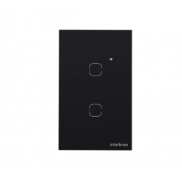Interruptor Smart Wi-fi Touch 2 EWS 1002 Preto 4850016 - INTELBRAS