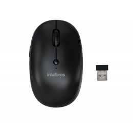 Mouse MSI100 Sem Fio Preto - 4291220 - INTELBRAS