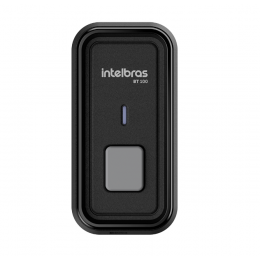 Botoeira Sem Fio Preta BT 100 - 4666000 - INTELBRAS