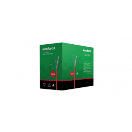 Cabo Impact Giga UTP CAT6 4P 305M PRETO-IG6CPR 4830004 - INTELBRAS