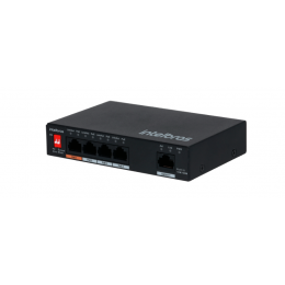 Switch 5 PORTAS FAST 4 PORTAS POE SF 500 HI POE SKD 4760069 - INTELBRAS