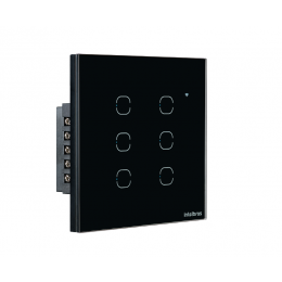 Interruptor Elétrico Smart Wifi Touch Preto EWS 1006 - INTELBRAS