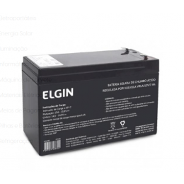 Bateria Selada 12V 7A Seg Para Alarme - ELGIN