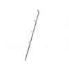 Haste De Ferro Galvanizado 75cm Isolador Branco - Evolution - 1