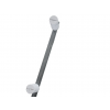 Haste De Ferro Galvanizado 75cm Isolador Branco - Eli Medeiros - 2