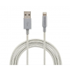 Cabo USB Para Lightning Nylon 1.5 Metros EUAL15NB - 4830061 - INTELBRAS - 1