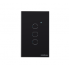 Interruptor Smart Wi-fi Touch 3 EWS 1003 Preto - INTELBRAS - 1