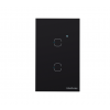 Interruptor Smart Wi-fi Touch 2 EWS 1002 Preto- INTELBRAS - 1