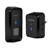 Campainha Sem Fio Com Bateria CIB 101 Preta - 4522000 - INTELBRAS - 1