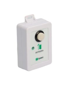 Botoeira Simples Sem Fio 433,92Mhz - Ipec Bot01/Rf