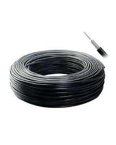 Cabo De Alta Isolação 5MM 50 Metros Preto - Condutti