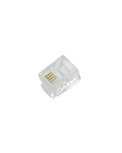 Conector Macho RJ11 Pacote Com 10 Unidades - Santana