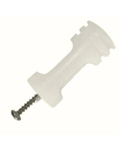 Isolador Maia Branco Com Parafuso - Confiseg