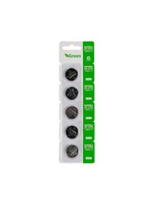 Bateria CR2032 3V Litio Com 5 Unidades - Green